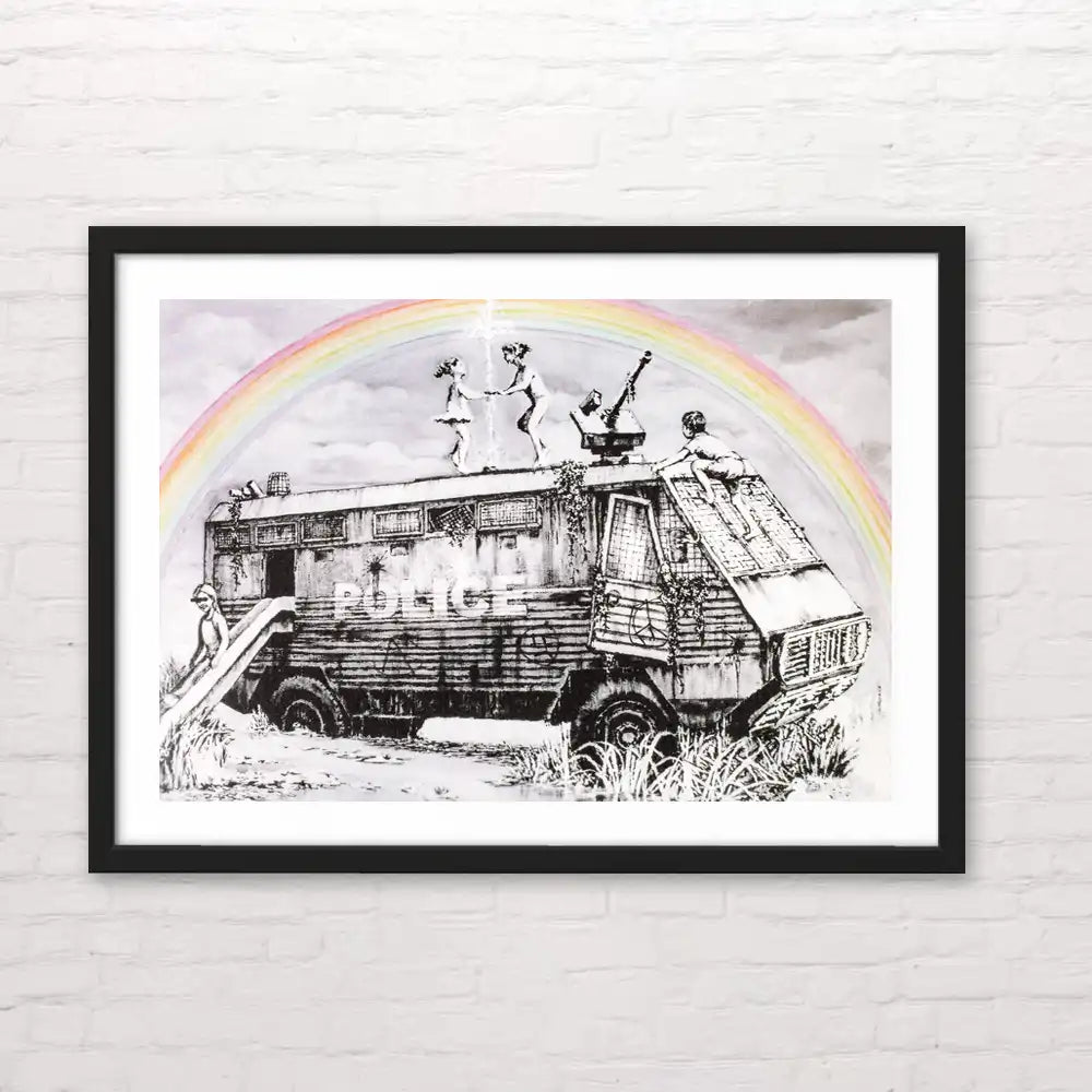Póster de Banksy Dismaland Ephemera– arte urbano impreso