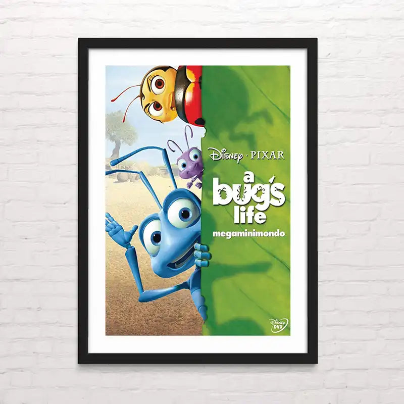 Póster decorativo Bichos – arte cinematográfico premium