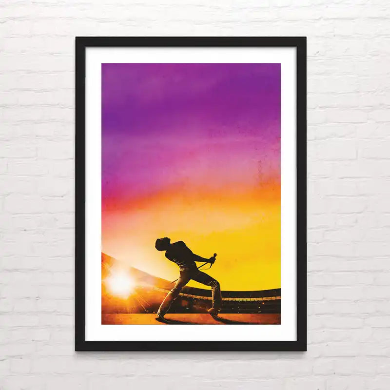 Póster de Bohemian Rhapsody con diseño moderno – impresión profesional