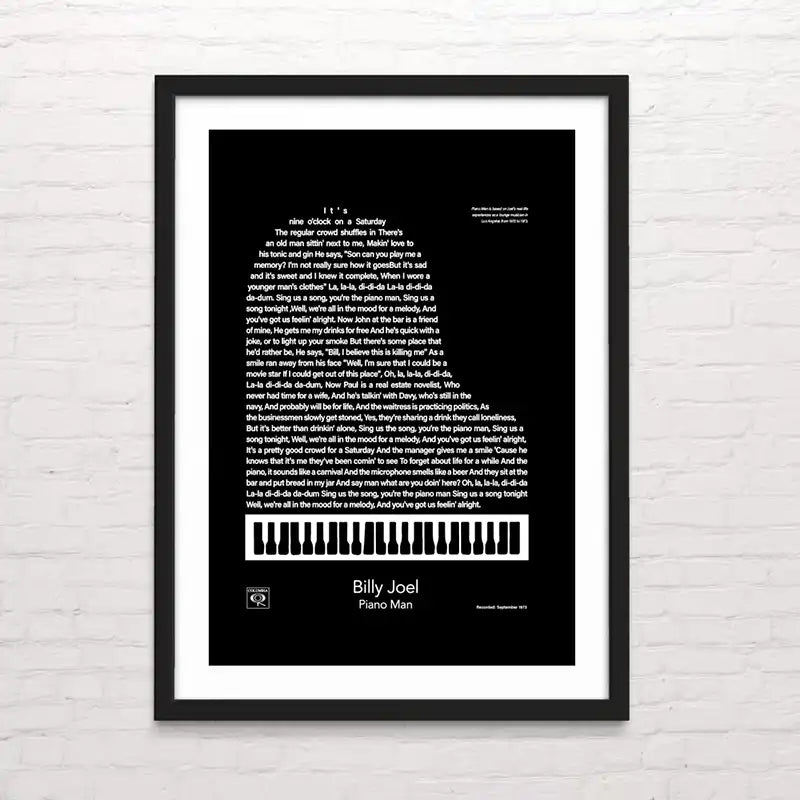 Ilustración digital inspirada en Piano Man
– colores brillantes