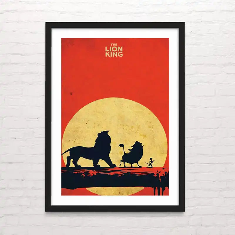 Póster infantil del Rey León – decoración para niños. Posterinc.cl
