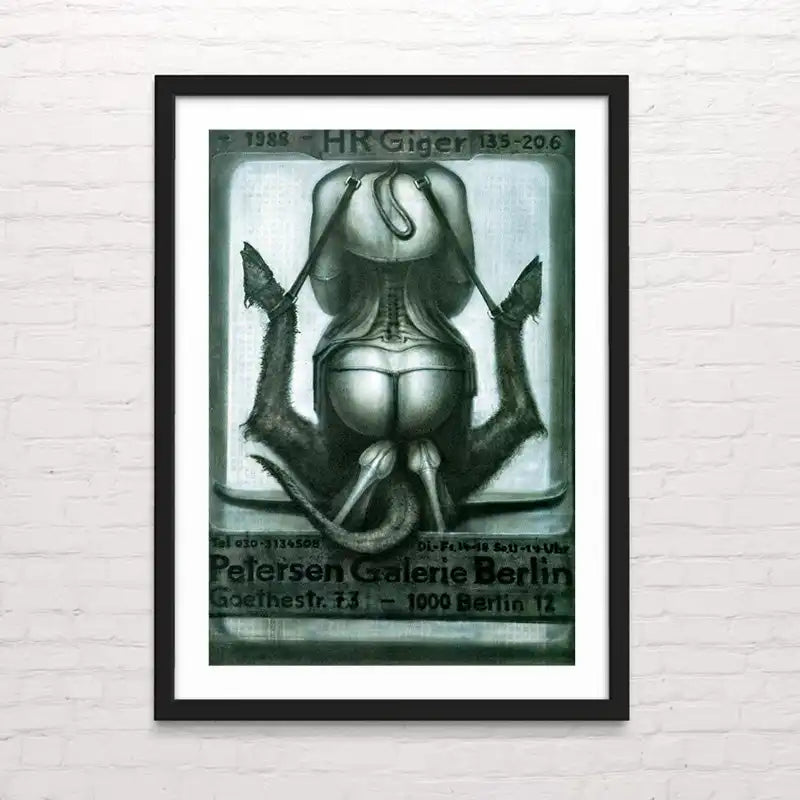 Satan's Bride Ilustración de arte biomecánico – estilo detallado y atmosférico