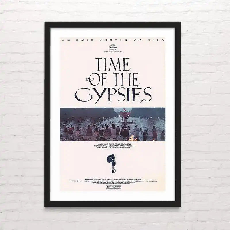 Tiempo de gitanos. Ilustración histórica de cine clásico – decoración retro