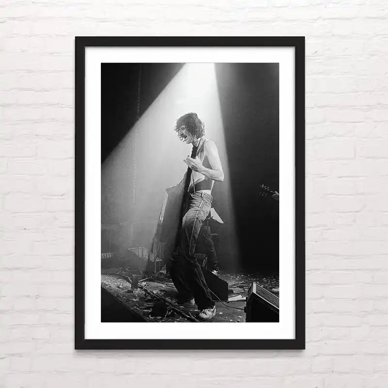 Póster de Charly Garcia con diseño moderno – impresión profesional