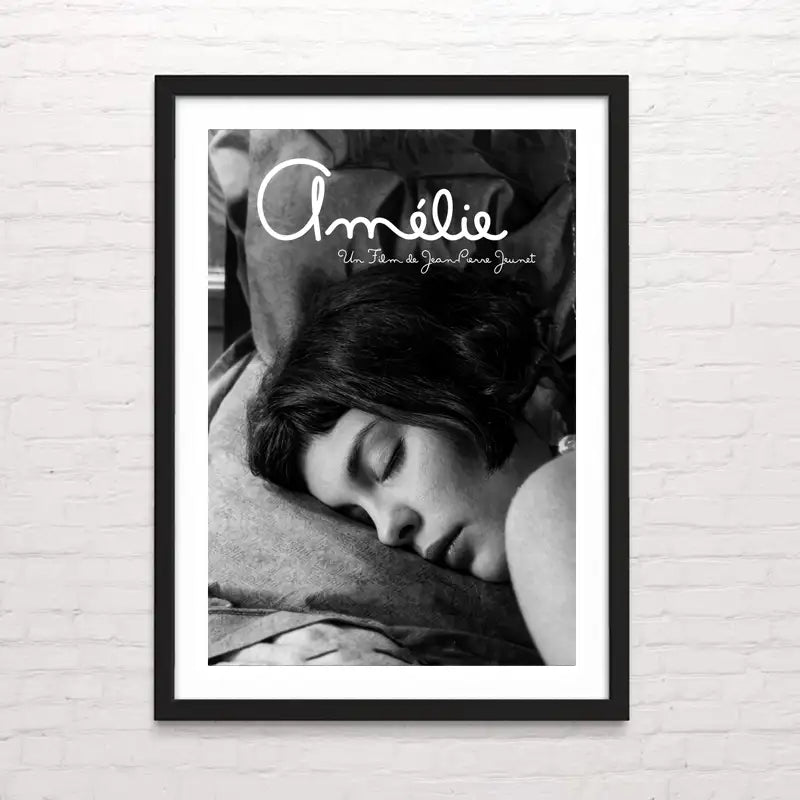 Póster de Amélie, película francesa de culto dirigida por Jean-Pierre Jeunet, disponible en Posterinc.