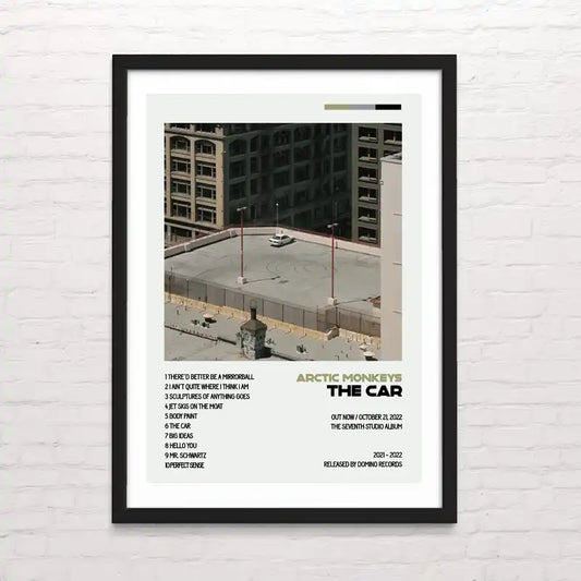 Arte rock minimalista Arctic Monkeys– diseño para amantes del género