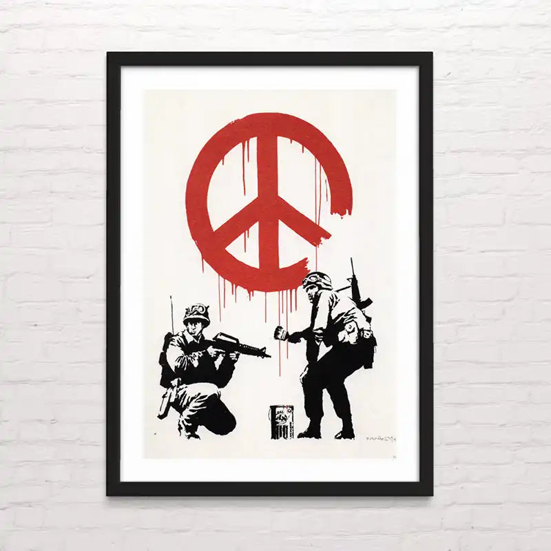 Póster de Banksy CND Soldiers – impresión premium Posterinc Studio