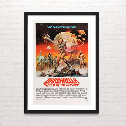Póster Barbarella Queen of the Galaxy – impresión artística Posterinc Studio
