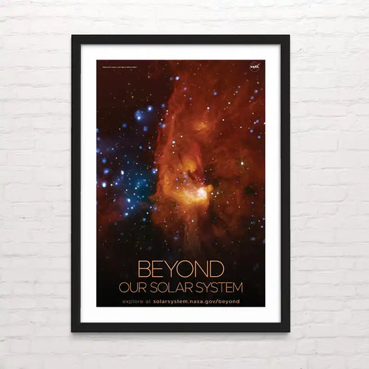 Póster del planeta Marte – impresión de alta calidad estilo espacial