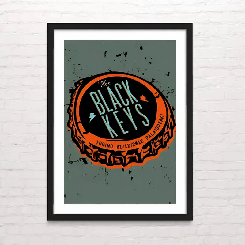 Póster artístico de black keys – Posterinc Studio