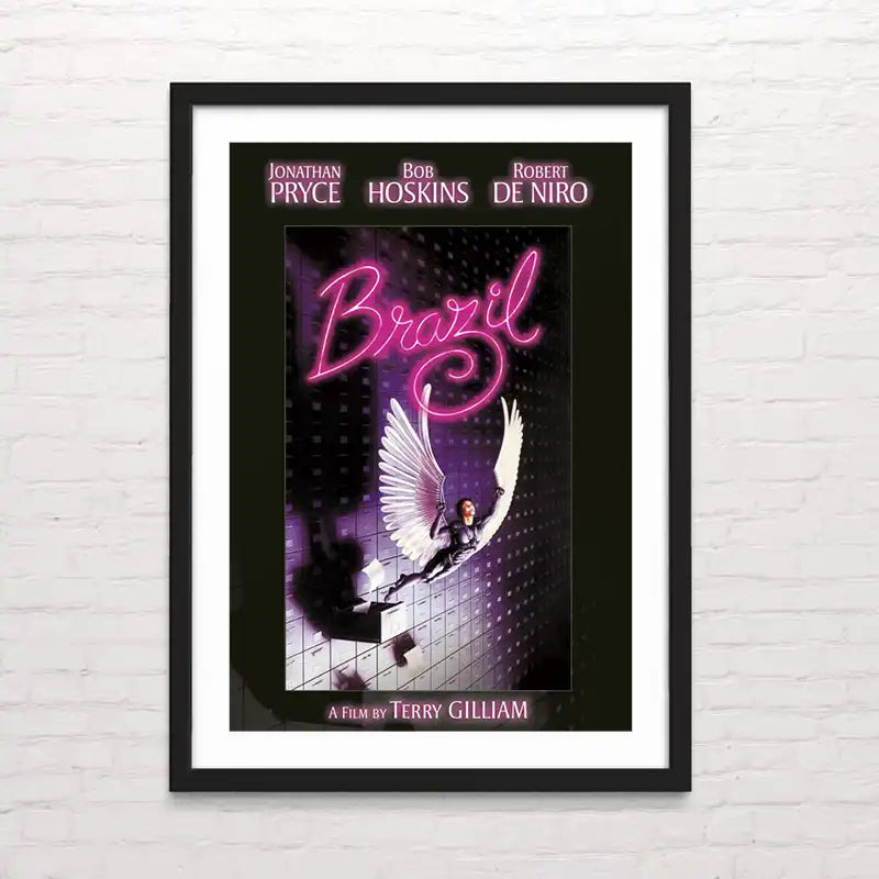 Póster de película de culto – Brazil - Terry Gilliam impresión de alta resolución Posterinc