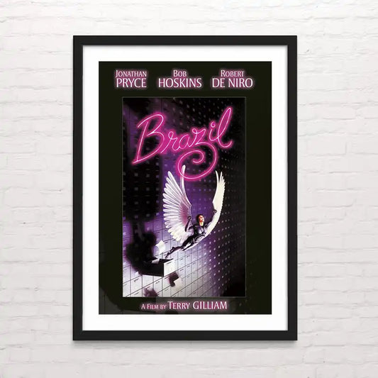 Póster de película de culto – Brazil - Terry Gilliam impresión de alta resolución Posterinc
