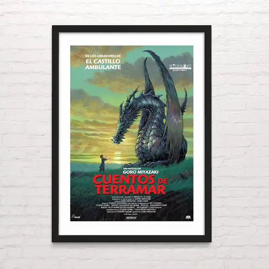 Póster de Cuentos de terramar – ilustración japonesa en alta calidad