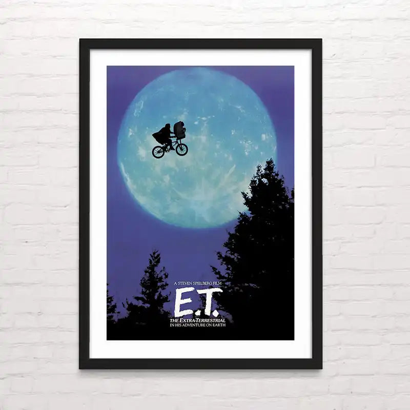 Póster de película de culto  E.T. – impresión de alta resolución Posterinc