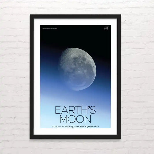 Póster del planeta Tierra – decoración temática del Sistema Solar