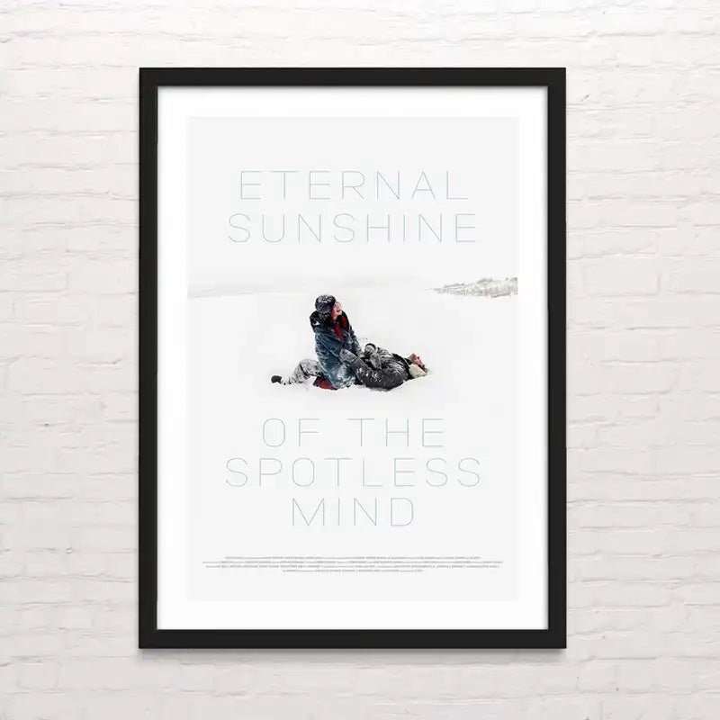 Póster artístico de Eterno resplandor de una mente sin recuerdos – arte mural en calidad premium