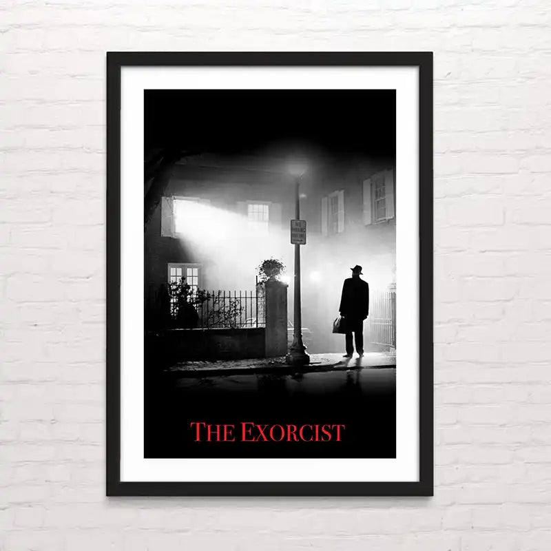 Póster de El Exorcista con diseño artístico – impresión profesional Posterinc