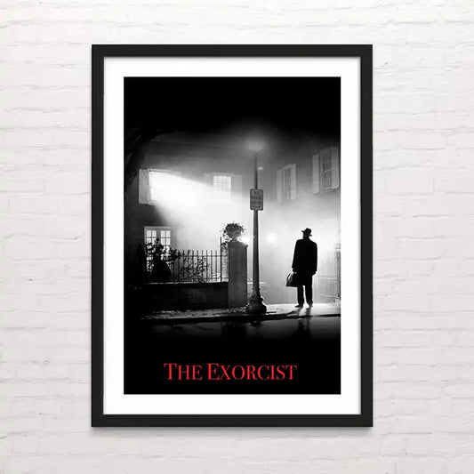 Póster de El Exorcista con diseño artístico – impresión profesional Posterinc