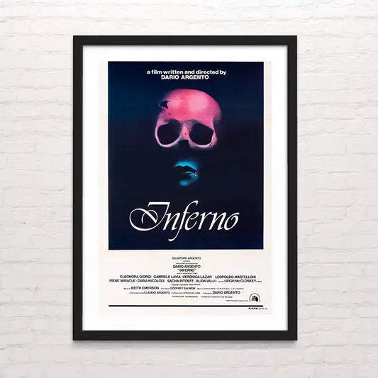 Póster artístico de Inferno - Dario Argento – arte mural en calidad premium
