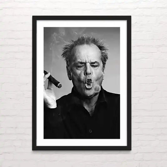 Póster decorativo de Jack Nicholson – arte cinematográfico exclusivo