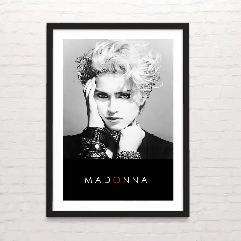 Arte musical pop- Madonna – impresión detallada para melómanos