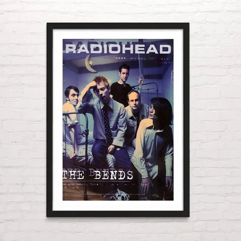 Arte musical pop – impresión detallada para melómanos. Radiohead - Posterinc.cl
