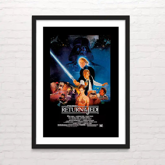 Póster decorativo de película Return of the Jedi icónica – arte cinematográfico premium