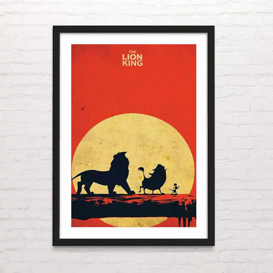 Póster infantil del Rey León – decoración para niños. Posterinc.cl