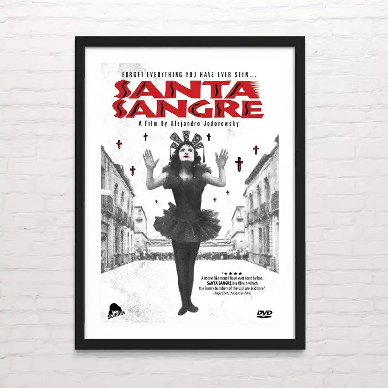 Póster de filme Santa sangre clásico en estilo vintage – alta calidad