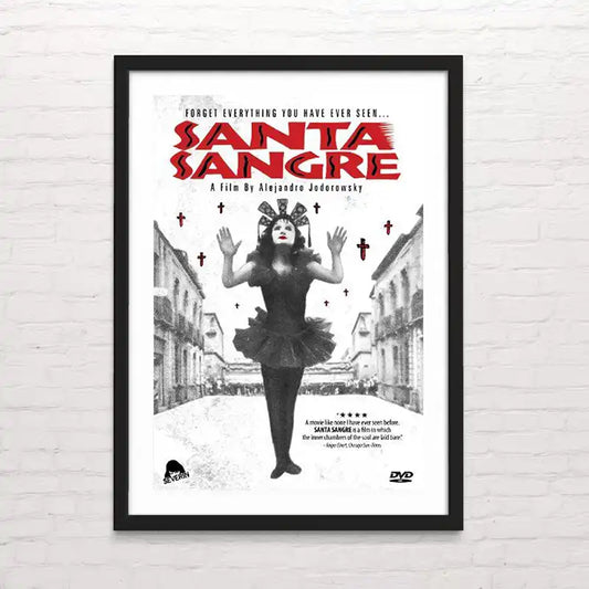 Póster de filme Santa sangre clásico en estilo vintage – alta calidad