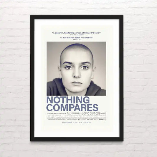 Nothing Compares 2 U. Póster inspirado en íconos del pop – impresión en alta resolución