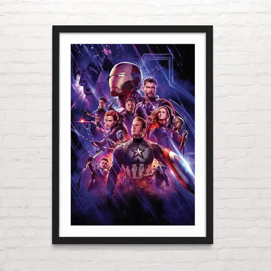 Marvel Comic. Póster decorativo de película icónica – arte cinematográfico premium