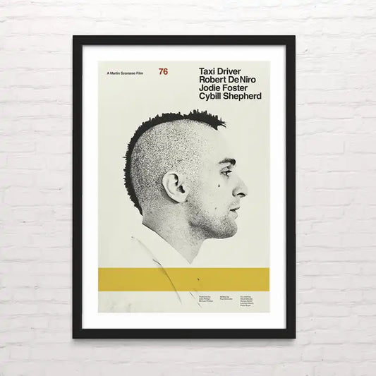 Ilustración histórica de Taxi driver – decoración retro