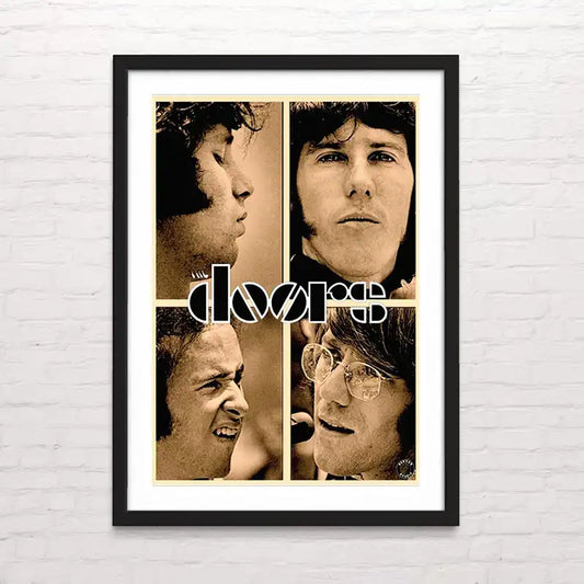 Póster de The Doors – ilustración en alta calidad
