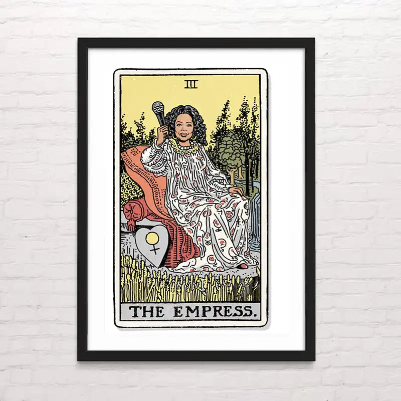 Carta del tarot reinterpretada en estilo cómic – impresión detallada. Tarot Comic. Posterinc.cl