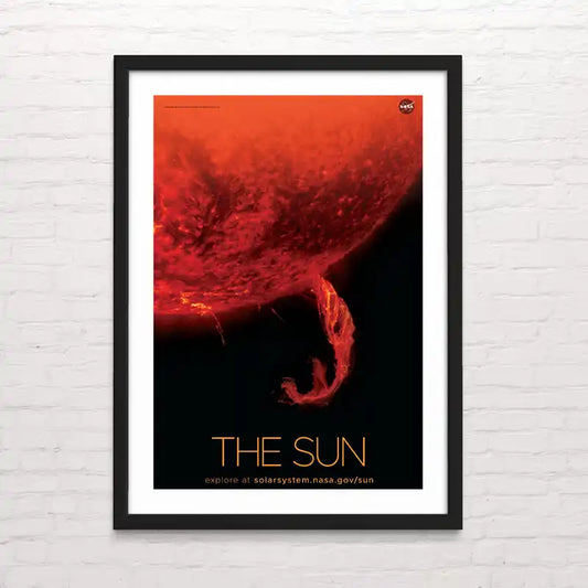 Póster del Sol – decoración temática del Sistema Solar. Posterinc.cl