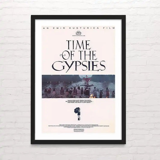 Tiempo de gitanos. Ilustración histórica de cine clásico – decoración retro