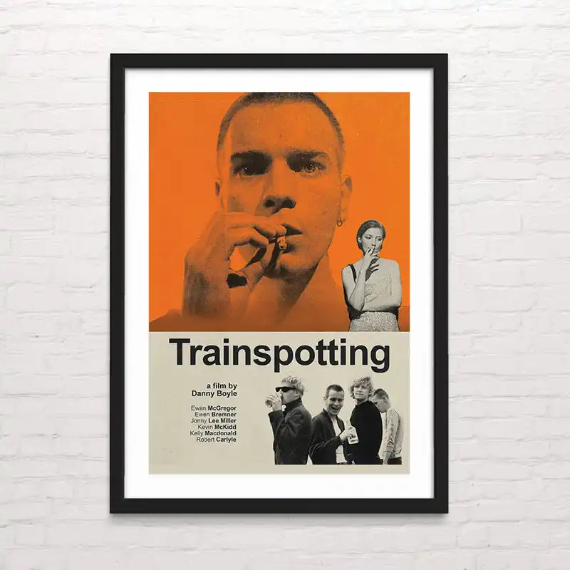 Póster decorativo de Trainspotting – arte cinematográfico exclusivo - Posterinc.cl