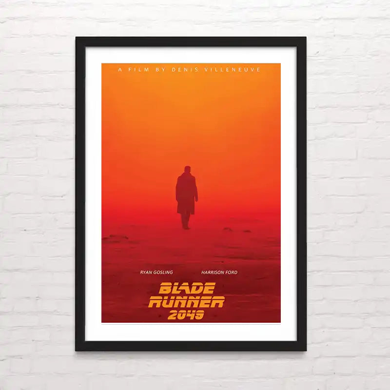 Póster decorativo de película blade runner – arte cinematográfico premium