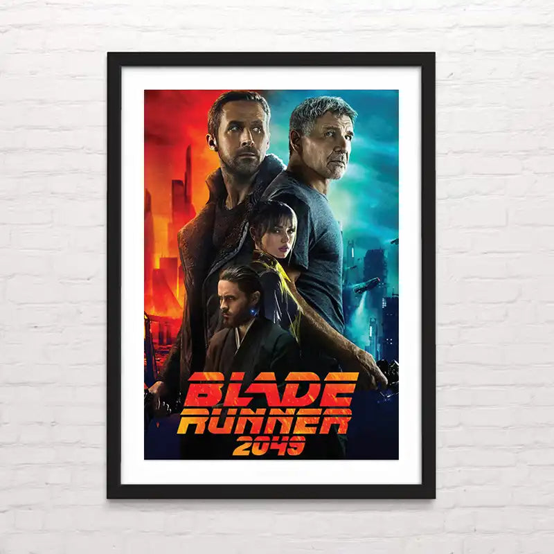Póster decorativo de película blade runner – arte cinematográfico premium