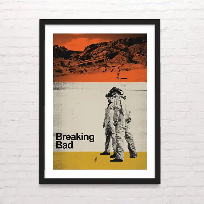 Póster decorativo de la serie icónica – Breaking Bad premium