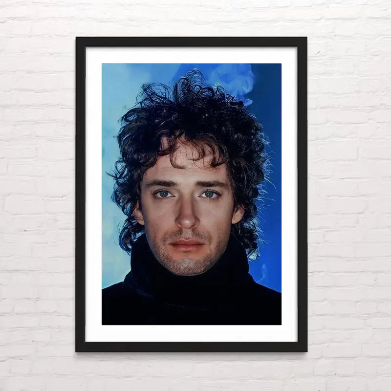 Póster de Gustavo Cerati - Bocanada con estética juvenil – impresión premium