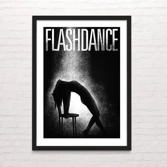Póster de película de culto – flashdance  impresión de alta resolución Posterinc