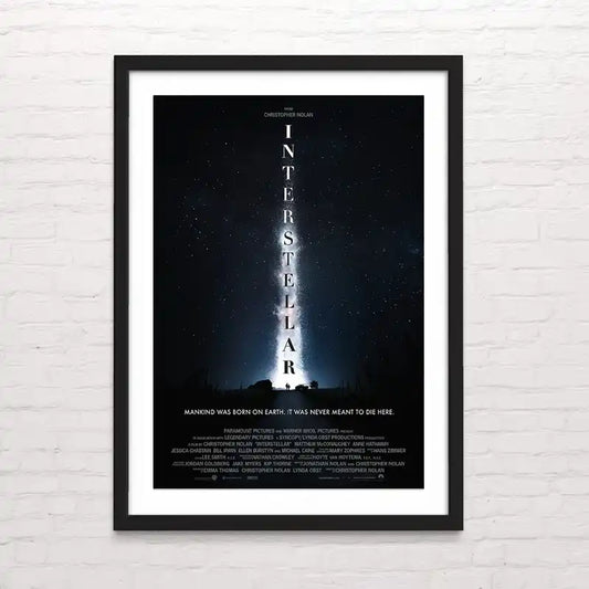 Póster decorativo de Interestelar– arte cinematográfico exclusivo. Posterinc.cl