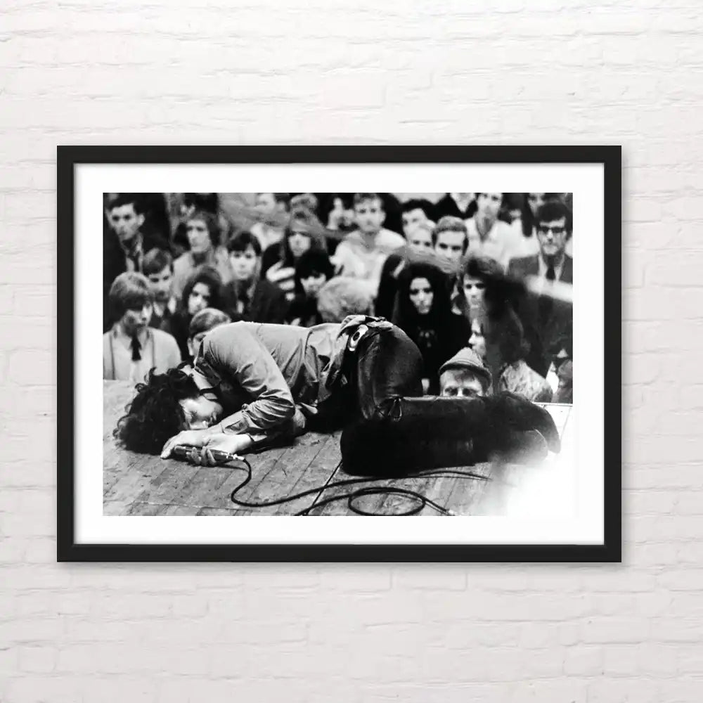 Póster de Jim Morrison en estilo vintage – Posterinc Studio