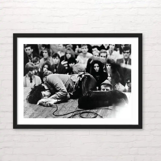 Póster de Jim Morrison en estilo vintage – Posterinc Studio