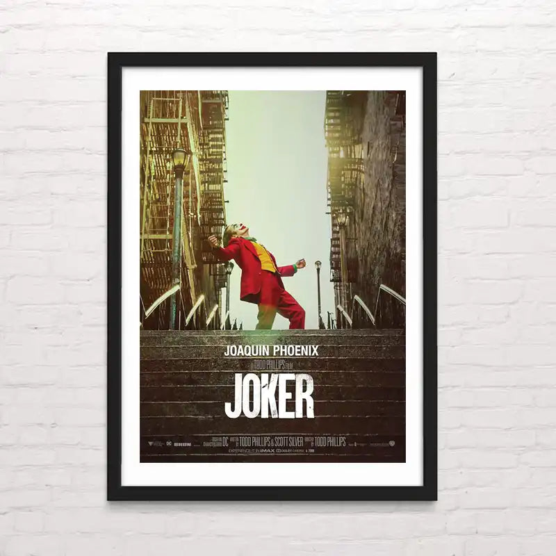 Joker - Póster vintage inspirado en series antiguas – impresión premium