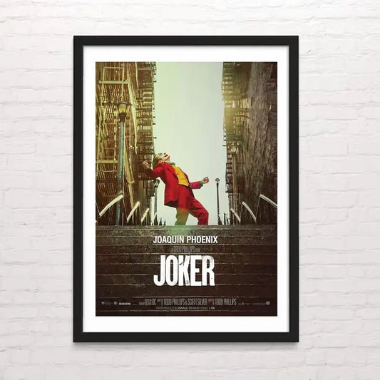 Joker - Póster vintage inspirado en series antiguas – impresión premium