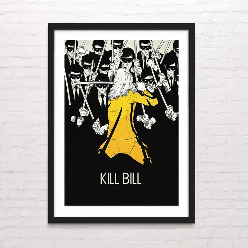 Póster artístico de Kill Bill vol 2 – arte mural en calidad premium. Posterinc.cl