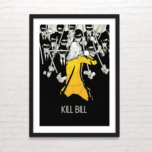 Póster artístico de Kill Bill vol 2 – arte mural en calidad premium. Posterinc.cl